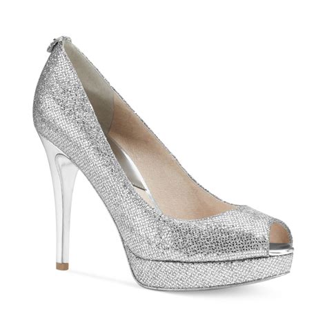 Michael Kors Women's Silver Heels and Pumps 